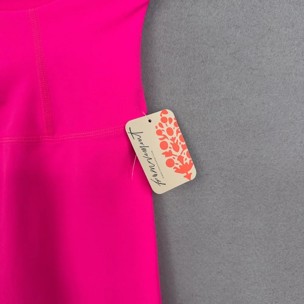 Free People Movement Leggings Women Large Hot Pink High Rise Yoga Athleisure